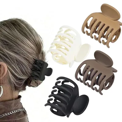 Imagen del producto de Horquillas para el pelo, set de 4 unidades, 4 colores. Clips para el pelo para mujeres y niñas. Pinzas para el pelo aptas para cabello fino y grueso. Accesorios para el cabello, set 1