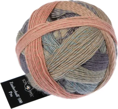 Produktbild von Schoppel Zauberball 100,das Original,100g/400m,100 % Schurwolle (Merino).toller Farbverlauf 2624 Elchtest