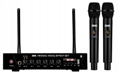 Image de Ensemble d'effets vocaux stéréo DNA VM, microphone sans fil