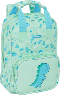 Produktbild von Kinderrucksack Safta Dino grün 20 x 28 x 8 cm
