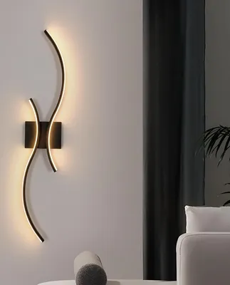 Produktbild von LED Wandleuchte, Wandlampe, 27W Wandbeleuchteung Innen Moderne, Bettlampe, Wandbeleuchtung, Nachtlampe Warmweiß für Wohnzimmer Schlafzimmer Flur