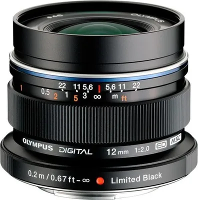 Immagine prodotto di Olympus M.ZUIKO DIGITAL ED 12mm F2.0 Nero
