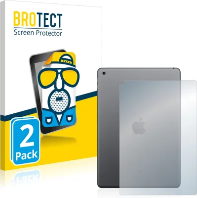 Produktbild von 2x BROTECT Schutzfolie für Apple iPad 10.2" 2021 (Rückseite, 9 Gen.) Displayschutz Displayschutzfolie Folie Matt Entspiegelungsfolie