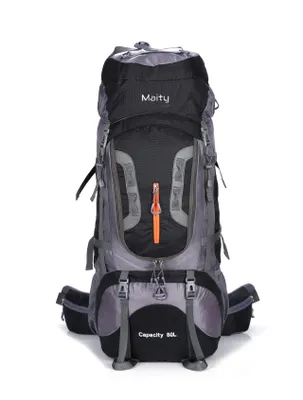 Produktbild von MAITY 80L großer Trekkingrucksack Schwarz