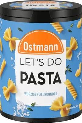 Obrázek produktu pro Ostmann Lets Do Kořenící přípravek na těstoviny se středomořskou příchutí 70g
