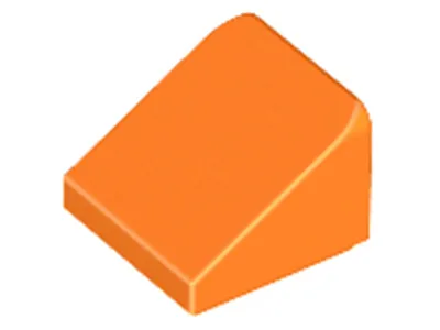 Produktbild von Lego® 1x1 Schrägstein 30° x 1 x 1 x 2/3 54200 - 1 Stück Orange