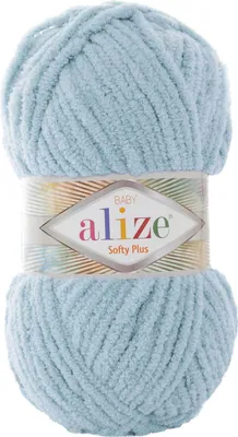 100g Kuschelgarn Alize Softy Plus Baby Babywolle gletscherblau