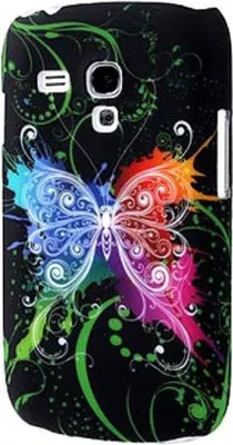 Produktbild von Schutzhülle Hard Case Hülle für Case Handy Samsung Galaxy S3 mini i8190 / i8195 / i8200 Schmetterling