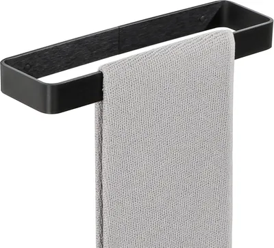 Produktbild von Selbstklebender Handtuchhalter 30 cm, Wandmontage, Aluminium, Rostfrei, Für Badezimmer