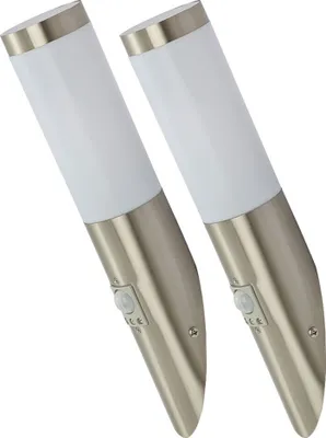 Produktbild von Modernes 2er Set  Außenlampe mit Bewegungsmelder