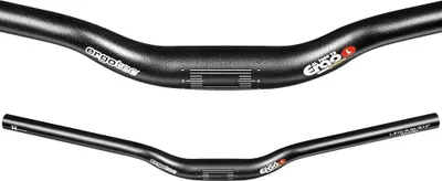 Produktbild von Ergotec Lenker Ergo plus S Ø 31,8 mm 570 mm Rise 30 mm 8° schwarz