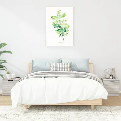 Immagine prodotto di vidaXL Comodino grigio Sonoma 40x39x40 cm