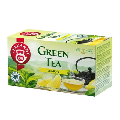 Produktbild von TEEKANNE - Green Tea Lemon - Grüner Tee mit Zitronengeschmack - 35 g