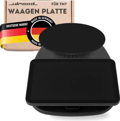 Produktbild von ULROAD WAAGEN PLATTE kompatibel mit Thermomix TM7 Waage Abdeckung Zubehör verwandelt TM7 zur Plattformwaage für präzises Wiegen ohne Mixtopf