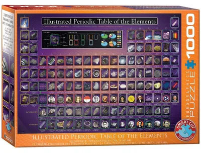Image de EUROGRAPHICS Puzzle Tableau périodique des éléments illustré 1000 pièces