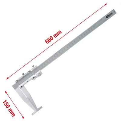 Immagine prodotto di KS TOOLS Calibro per tamburi freno autocarri 0-500 mm, 660 mm ( 300.0530 )