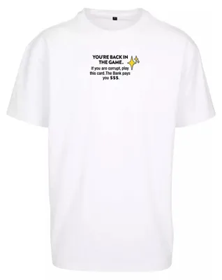 Obrázek produktu pro Mister Tee – pánské tričko „Interpol“, nadměrná velikost TN2650 (XS) (bílé)