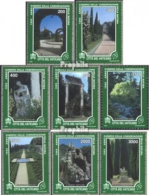 Produktbild von Briefmarken Vatikanstadt 1995 Mi 1145-1152 (kompl.Ausgabe) gestempelt Naturschutzjahr