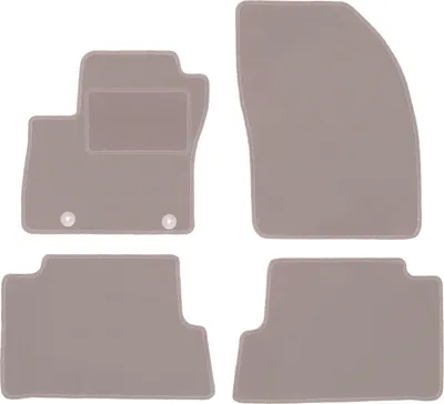 Obrázok produktu pre Velúrové koberčeky do auta pre Ford Kuga MK1 SUV (2008-2011) - béžové LUX koberčeky (4 kusy)