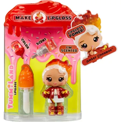 Produktbild von Yummiland Lip Gloss Doll Serie 2 - Amber Cinnamon