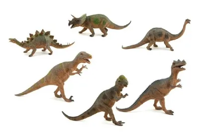 Obrázek produktu pro Dinosaurus plast 47cm 6 druhů v boxu