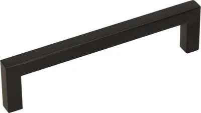 Produktbild von UU86-Griff, supermattes Schwarz, 128 mm
