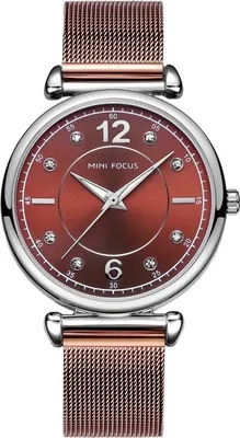 Produktbild von Elegante Mini Focus PA-23908 Damenuhr in Braun KP23908