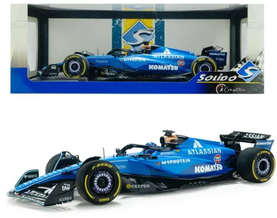 Produktbild von Solido 421186325 - 1:18 Williams FW47 #23 blau - Neu
