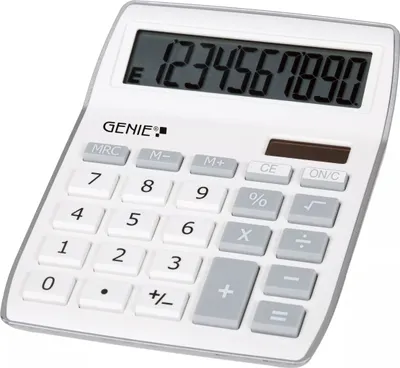 Image de GENIE Tischrechner 840S silber