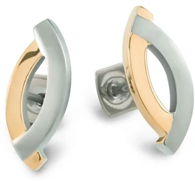 Produktbild von Boccia Titanium 0591-02 Damen Ohrstecker Bicolor Gold
