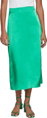 Zdjęcie produktu dla Vila Shima Spódnica midi z wysokim stanem Green 38 Woman Green 38