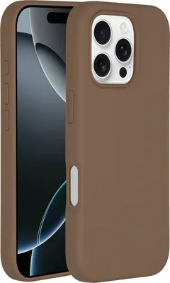 Immagine prodotto di Custodia in silicone liquido Accezz con MagSafe iPhone 16 Pro Max - marrone chiaro