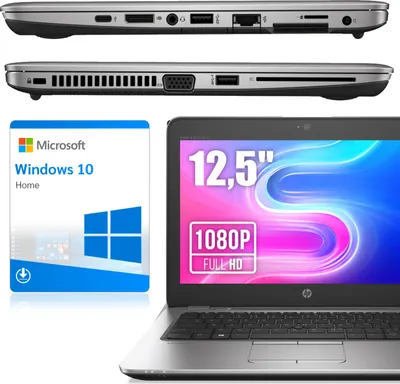 Immagine prodotto di HP EliteBook 820 G3 Laptop | Intel i5-6200U | 8 GB DDR4 | 256 GB SSD | 12,5 " HD Ready | Win10 | Grado A-