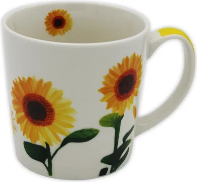 Zdjęcie produktu dla Home Elements, zestaw 4 filiżanek "Słonecznik"