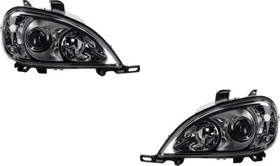 Produktbild von Scheinwerfer passend für Mercedes W163 M-Klasse 01-05 H7 H7 Satz L R 1638204561 A1638204561 1638204661 A1638204661 Johns