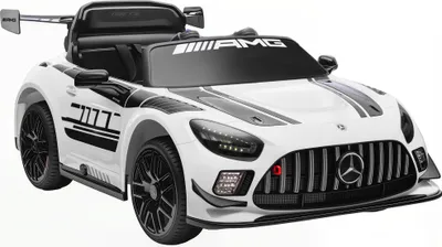 Immagine prodotto di Macchina Elettrica Bambini 3-8 Anni Licenza Ufficiale Mercedes AMG 12V con Telecomando Luci LED Bianco