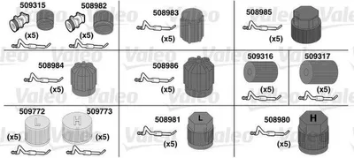Image de Kit de réparation des bagues d'étanchéité