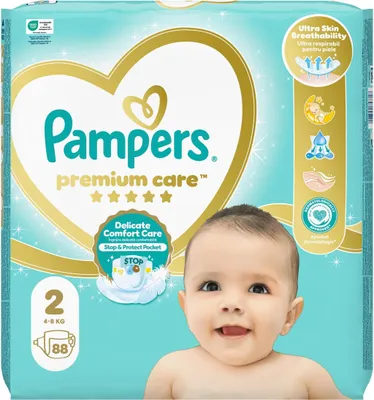 Productafbeelding van PAMPERS Premium Care, pak met 88 stuks