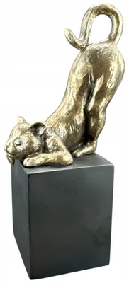 Produktbild von Veronese Katze auf Sockel Figur WU75493a4