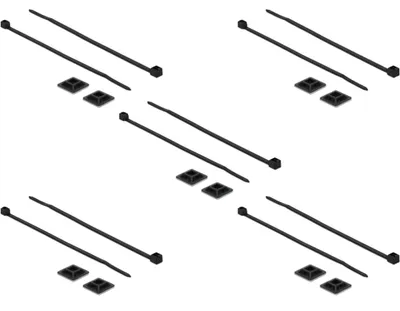 Zdjęcie produktu dla DELOCK Befestigungssockel 20 x 20 mm mit Kabelbinder