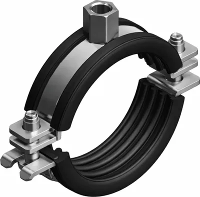 Produktbild von MEFA Rohrschelle Omnia MB 20x2, 50 - 54 mm M8 M8/M10 TPE, 1 Stk.