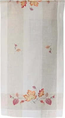 Produktbild von Tischläufer MELINA Blätter Herbst bunt Polyester Leinen 40 x 90 cm