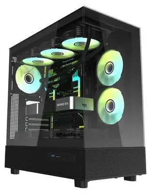 Image de Boîtier d'ordinateur Darkflash Dpx90 (Noir)
