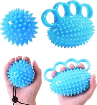 Produktbild von Famanu Handtrainer Stressball - 2 Modelle für Erwachsene und Kinder