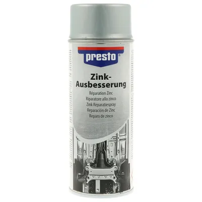 Produktbild von Presto Zinkausbesserung Spray 400 ml.