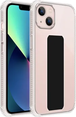 Image de Cadorabo Housse pour Apple iPhone 13 Housse en noir Etui TPU Silikon Case Cover Standfunktion