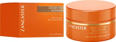 Obrázek produktu pro Lancaster Golden Tan Maximizer, Tělo, 200 ml, Krém, Uklidňující, Hydratační, Vyživující, Regenerační, Revitalizační, Zklidňující, Tónování, Suchá pokožka, Normální pokožka, Citlivá pokožka, Ženy