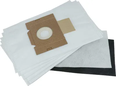Produktbild von vhbw 5x Staubbeutel Ersatz für Fakir 2410805 für Staubsauger - 29,5cm x 18cm Weiß