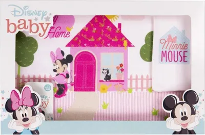 Produktbild von Disney Minnie Mouse Babybettwäsche-Set