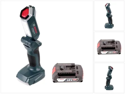 Produktbild von Bosch GLI 18V-300 Akku LED Lampe 18V 300lm + 1x 2,0Ah Akku - ohne Ladegerät